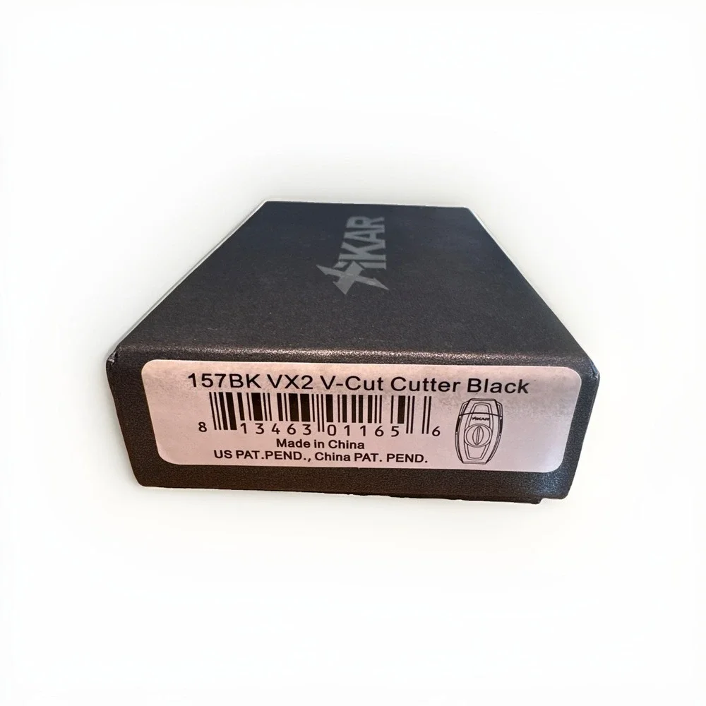 XiKAR VX2 157BK V-Cut Black Cigar Cutter Lifetime Warranty by Xikar - New In Box